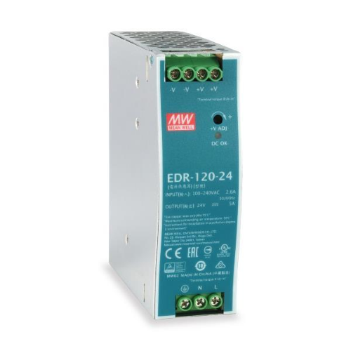 LEVEL ONE 24V DC INDUST POWER SUPPLY120W